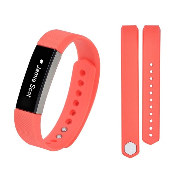 TPE Fitbit Alta twill tekstur urrem - Orange Orange