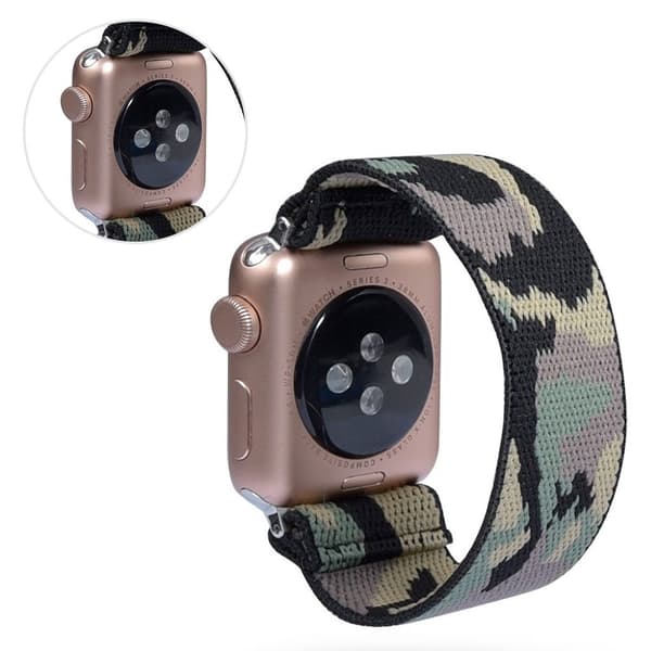 Apple Watch Series 5 / 4 40 mm nylon-urrem - Mosaik Multicolor