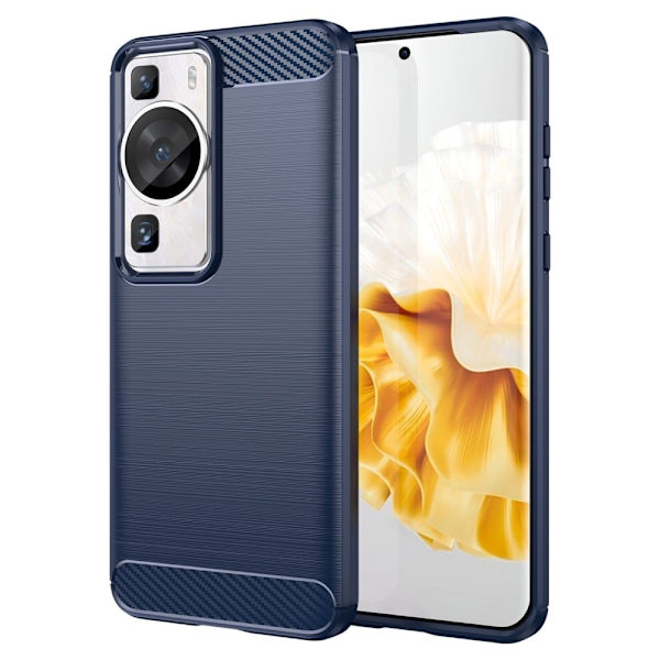 Carbon Flex Huawei P60 skal - Blå Blå
