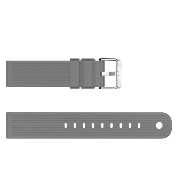 Samsung Galaxy Watch Active silikone urrem - Grå Silver grey
