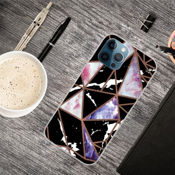 Abstract iPhone 16 Pro-deksel - Style I Black