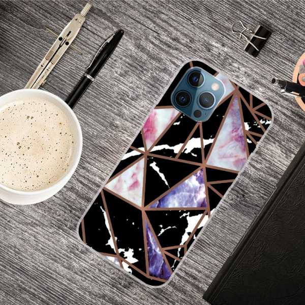 Abstract iPhone 16 Pro-skal - Stil I Svart