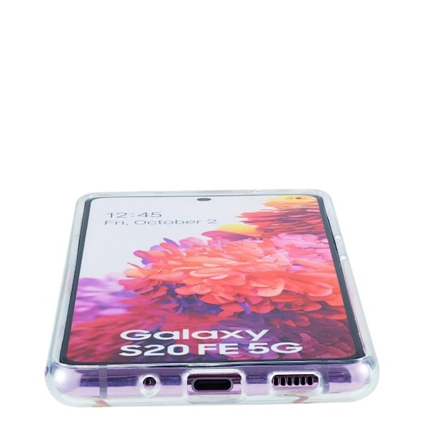 marmor Samsung Galaxy S20 FE 5G / S20 FE etui - cyan / blå Blue