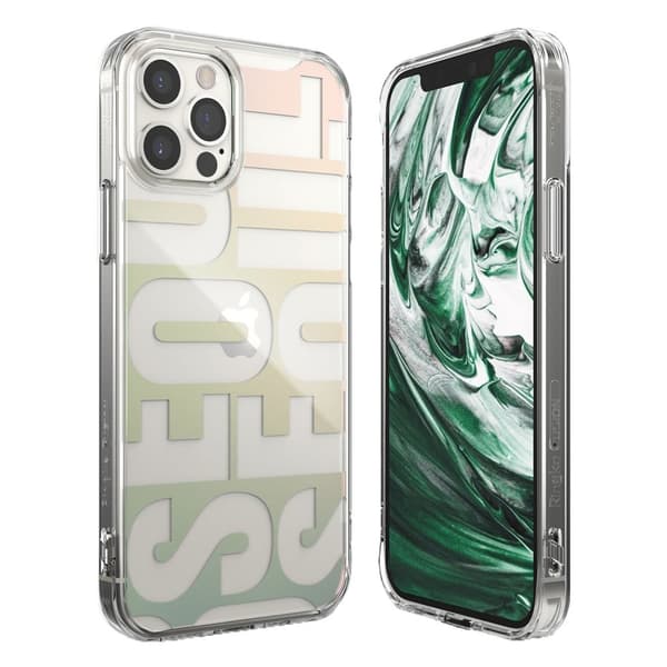 Ringke FUSION DESIGN - iPhone 12 Pro Max - Seoul Transparent
