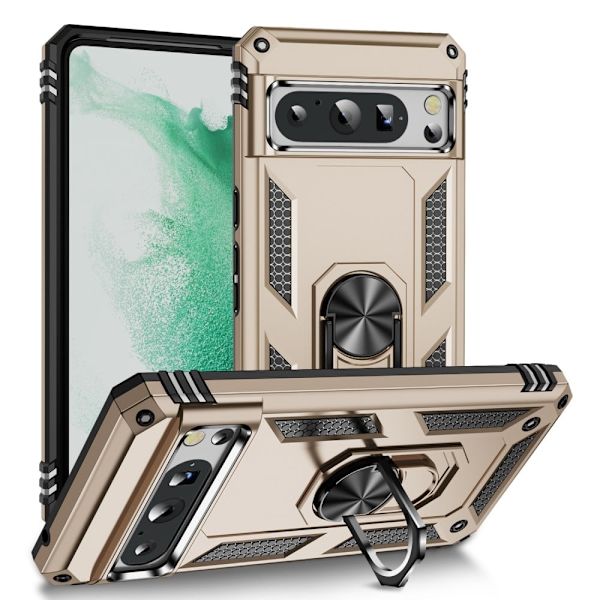 Bofink Combat Google Pixel 8 Pro Etui - Guld Gold
