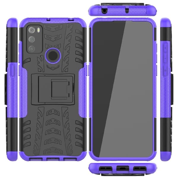 Offroad Etui Alcatel 3l (2021) - Lilla Purple