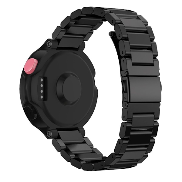 Klockarmband i 316 rostfritt stål för Garmin-klocka - Svart Svart