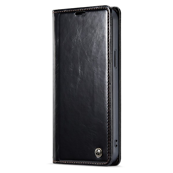 CaseMe iPhone 14 Pro smooth etui - Sort Black