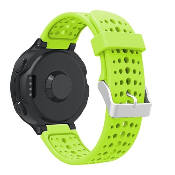 Garmin Forerunner 220/230/235/620/630 silikoneurrem med runde huller - grøn Green