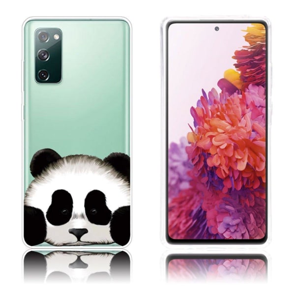 Deco Samsung Galaxy S20 Fe 5g / S20 Fe Etui - Panda White