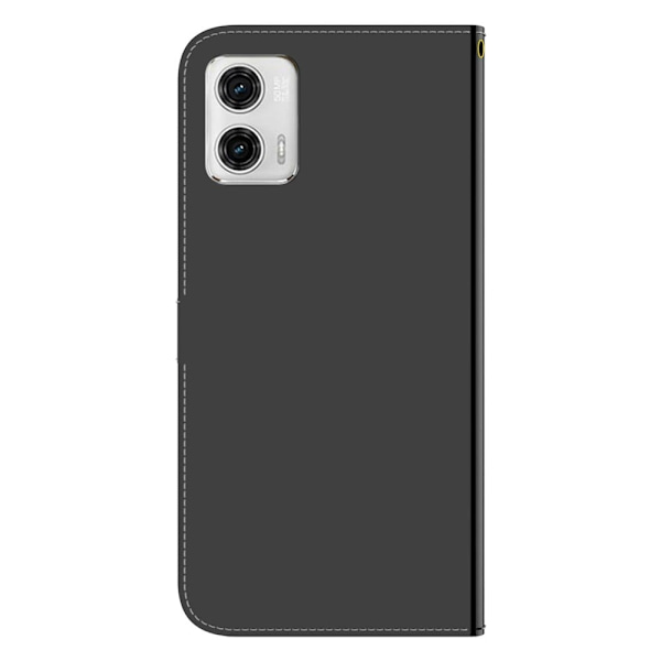 Mirror Motorola Moto G73 Flip Etui - Sort Black