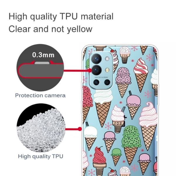 Deco OnePlus 9R skal - Flera Glassar multifärg