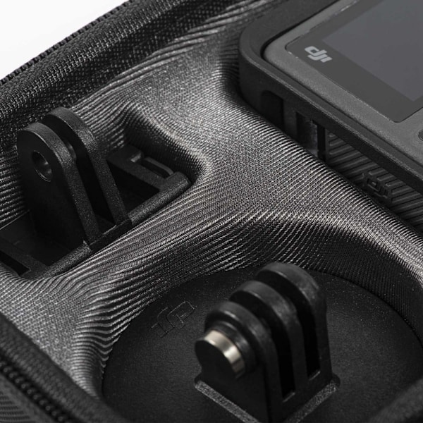STARTRC DJI Osmo Action 3 opbevaringstaske med karabinhage - Sort Black