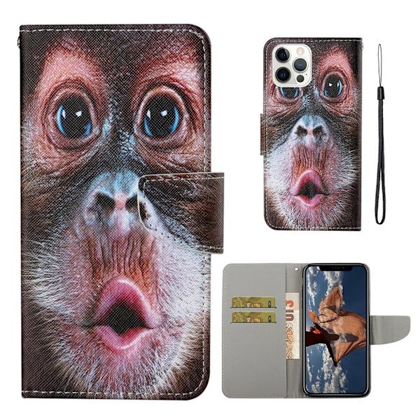 Wonderland iPhone 13 Pro Max Flippetui - Ape Multicolor