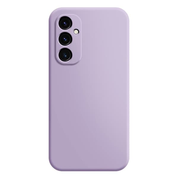 Avfasat gummerat droppskydd för Samsung Galaxy A34 5G - Lila Lila