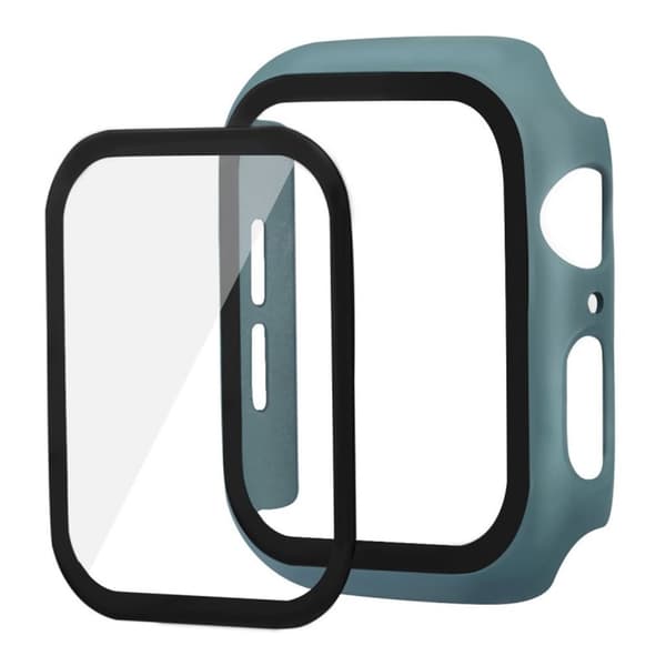 Apple Watch Series 5 44 mm hållbart gummerat fodral - Mörkgrön Grön