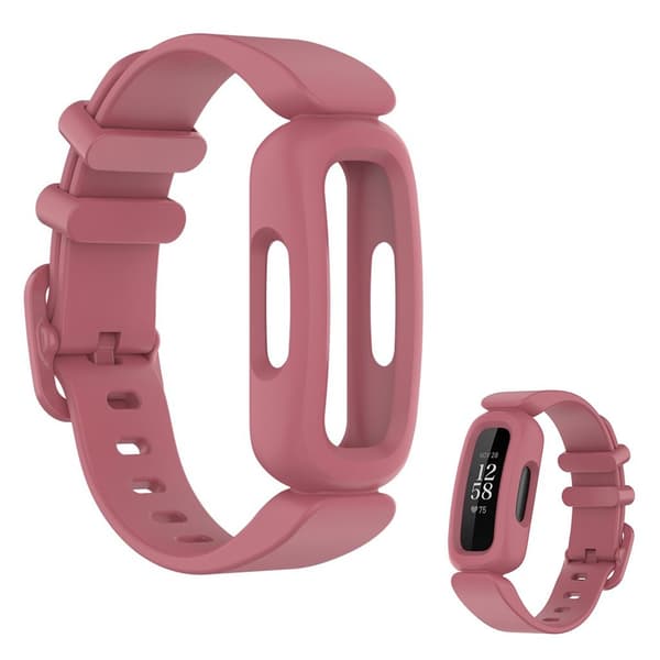 Fitbit Ace 3 / Inspire 2 integrert klokkerem - Vannmelonsrødt Red