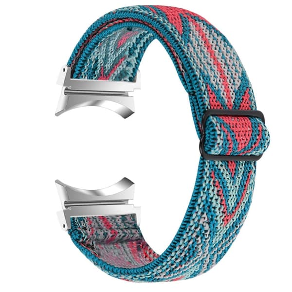 Samsung Galaxy Watch 5 / 4 elastinen nailon ranneke - Vihreä / Vihreä Green