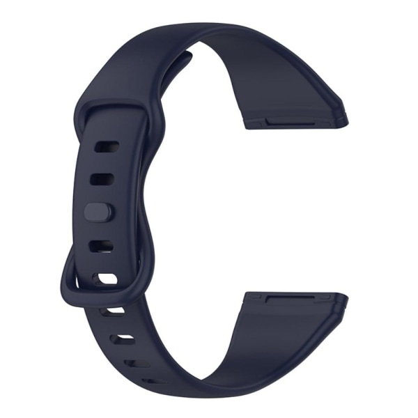 Fitbit Versa 4 / Sense simple watch strap - Dark Blue Size: L Blå