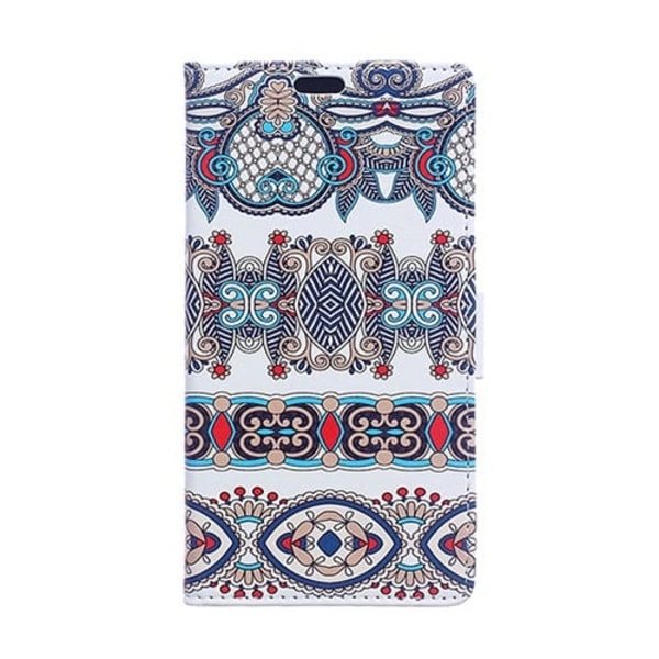 Moberg læder-etui til Huawei P9 Plus - Klassisk stil Multicolor