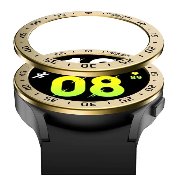 Samsung Galaxy Watch 5 (44mm) styling-urkrans - Guld / Sort Gold