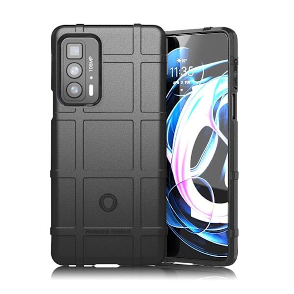 Rugged Shield Etui Motorola Edge 20 Fusion / Edge 20 - Sort Black