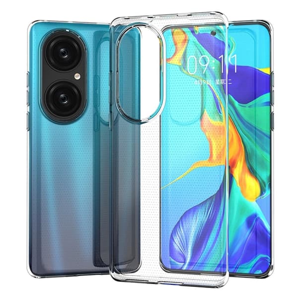 Ultratynt, gjennomsiktig etui til Huawei P50 Pro Transparent