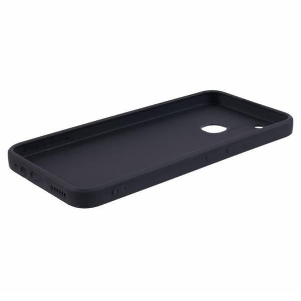 Blødt og mat Infinix Smart 5 cover Black