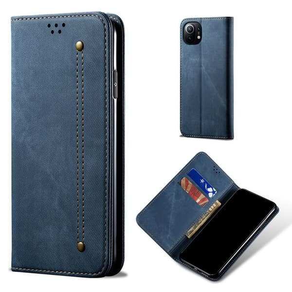 Jeans Xiaomi Mi 11 fodral - Blå Blå