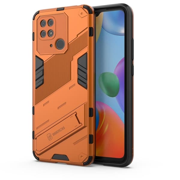 Matte Liquid silikone cover til Xiaomi Redmi 10C - Orange Orange