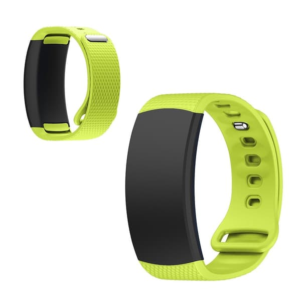 Samsung Gear Fit2 silikone-urrem - Grøn Størrelse: L Green