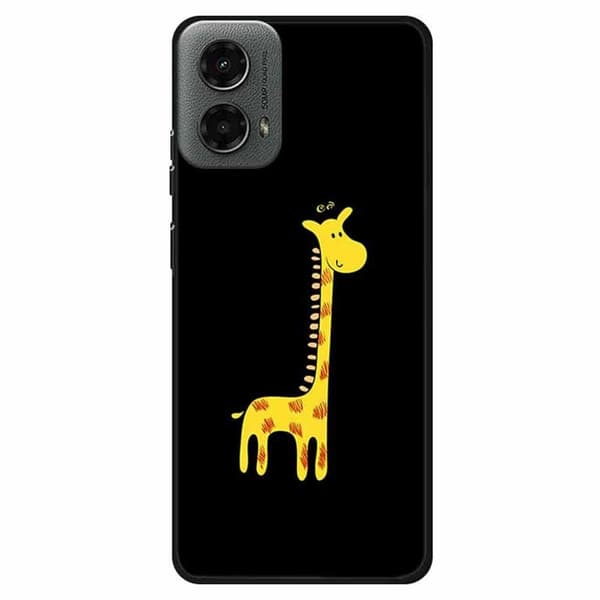Imagine Motorola Moto G 5G (2024) deksel - Sjiraff Black