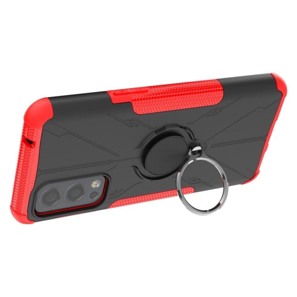 Kickstand cover with magnetic sheet for OnePlus Nord 2 5G - Red Red