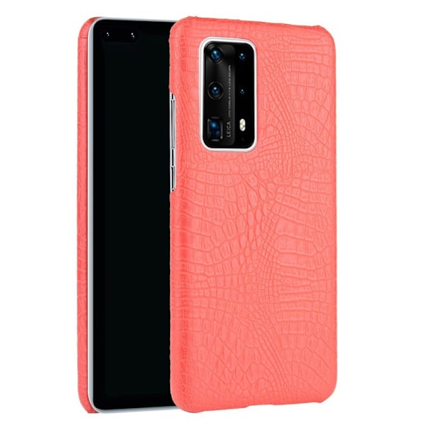 Croco Cover - Huawei P40 Pro - Rød Red