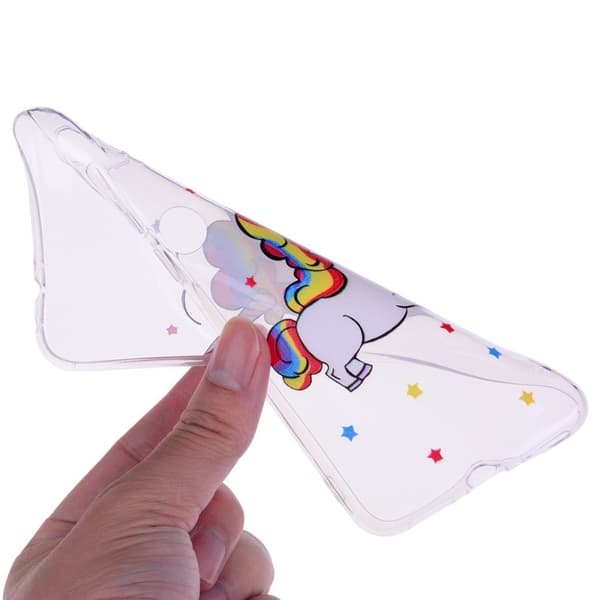 Deco Xiaomi Redmi Note 7 / Note 7 Pro / Note 7S cover – Enhjørning Multicolor