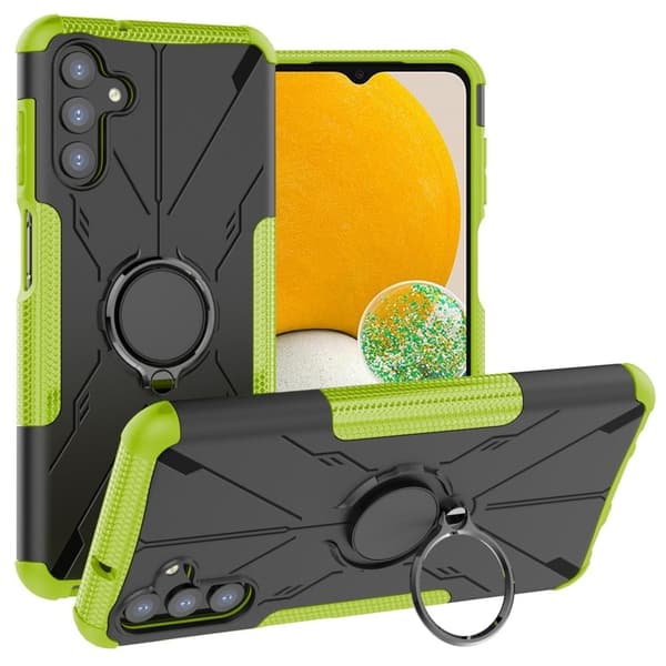 Kickstand-cover med magnetisk plade til Samsung Galaxy A13 5G - Grøn Green