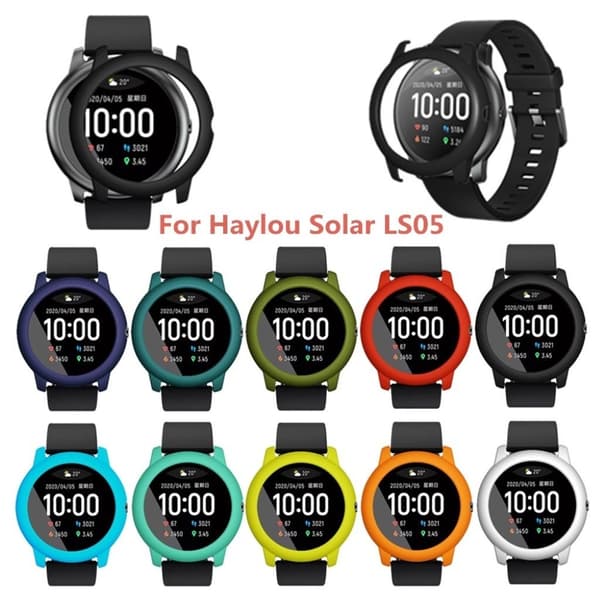 Haylou Solar LS05 holdbar silikoneramme - Midnatsgrøn Green