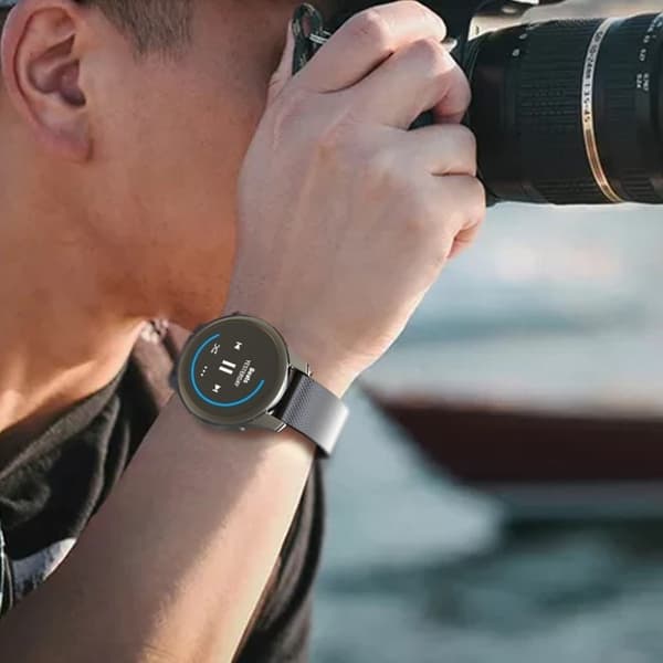 Garmin Venu kul og slitesterk ramme - Grå Silver grey