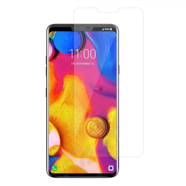 0.3mm skærmbeskyttelse i hærdet glas til LG V40 ThinQ Transparent