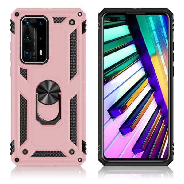 Bofink Combat Huawei P40 cover - Rødguld Pink