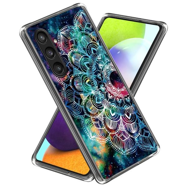 Deco Samsung Galaxy S24 Plus deksel - Stjernehimmel / Mandala Multicolor