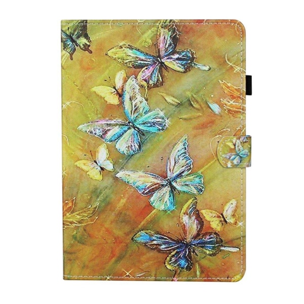 Lenovo Tab M10 FHD Plus vibrant pattern leather case - Butterfly Multicolor