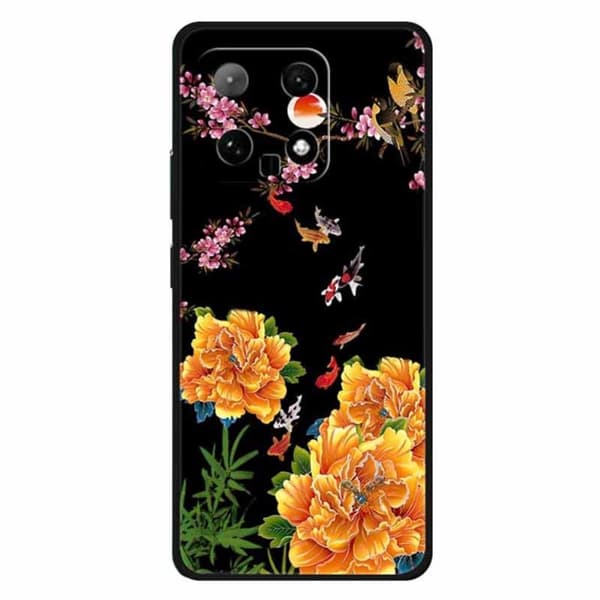 Imagine Xiaomi 14 kotelot - Kukka Ja Kala Yellow