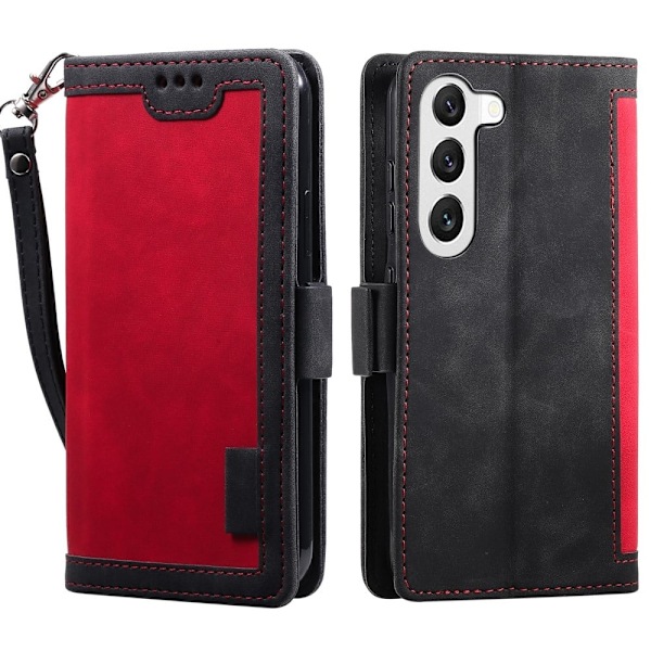 Surburbian Samsung Galaxy S23 Plus Läppäkotelo - Punainen Red