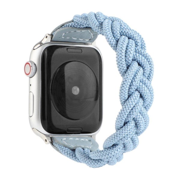 Apple Watch Series 6 / 5 40 mm urrem i vævet stil - Himmelblå Blue