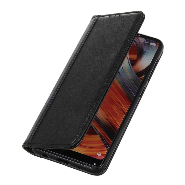 Aito nahkakotelo magneettisuljuksella Motorola Moto G Stylus (2022) - Musta Black