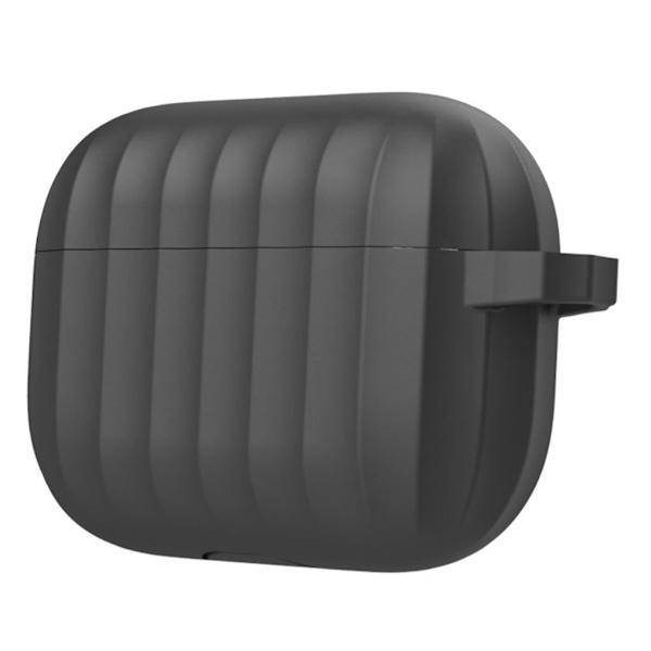 DIROSE AirPods Pro holdbart silikoneetui - Sort Black