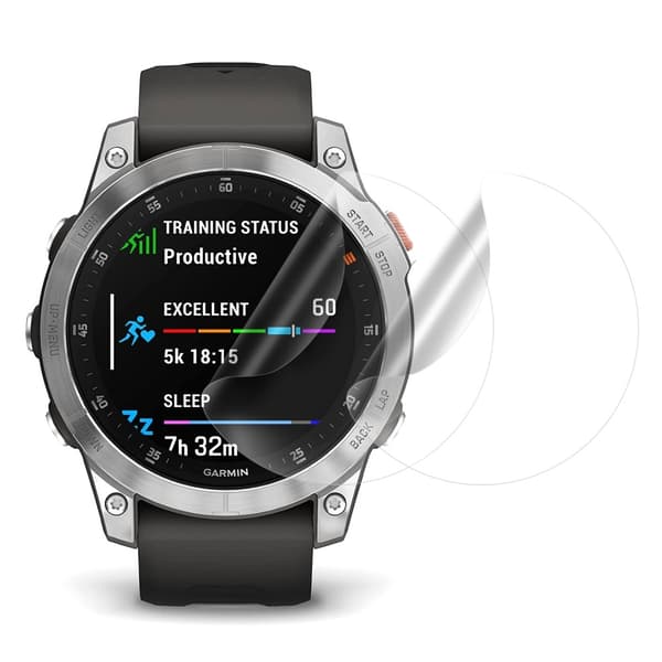 2Pcs Garmin Epix clear screen protector Transparent