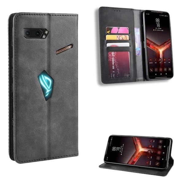 Bofink Vintage ASUS ROG Phone II etui - Sort Black