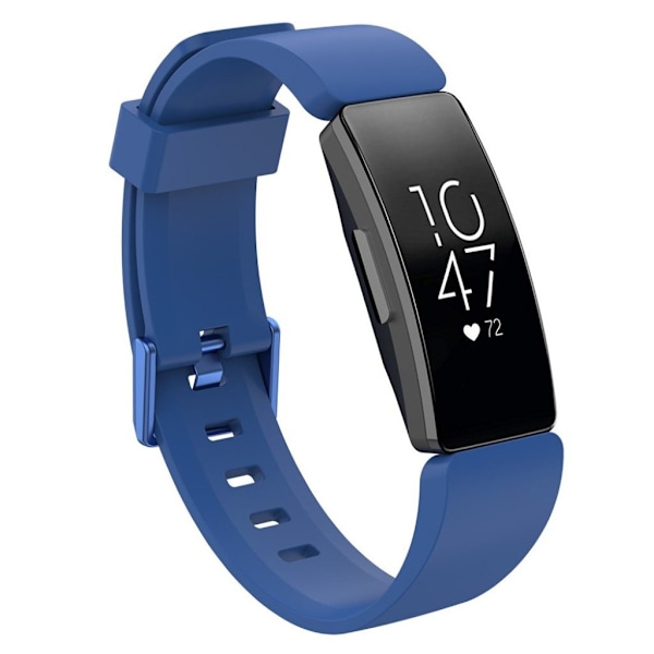Fitbit Inspire / Inspire HR silikoninen kellonauha - Koko: S / Tummansininen Blue